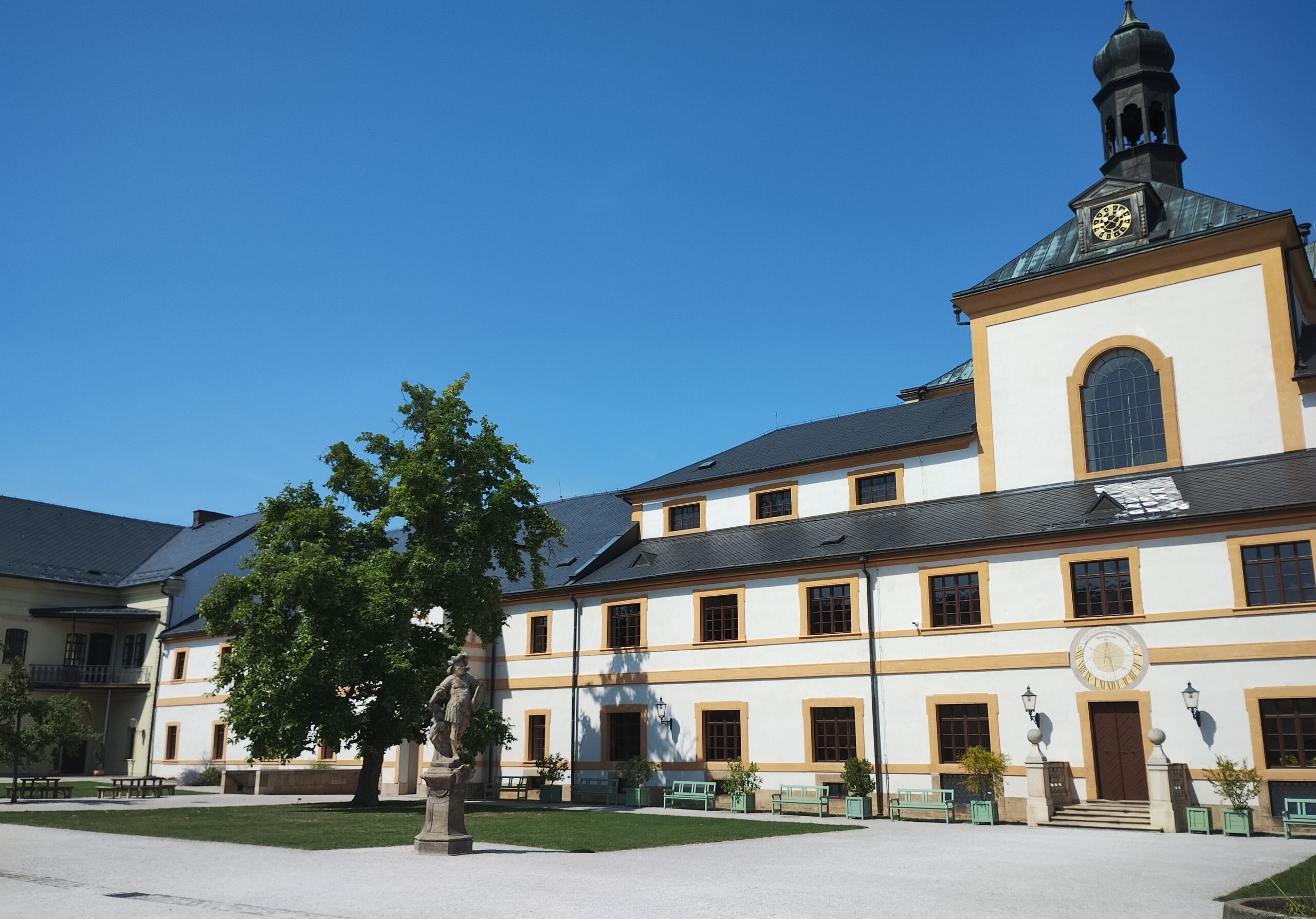 Hospital Kuks u Jaroměře je skvostem barokní architektury