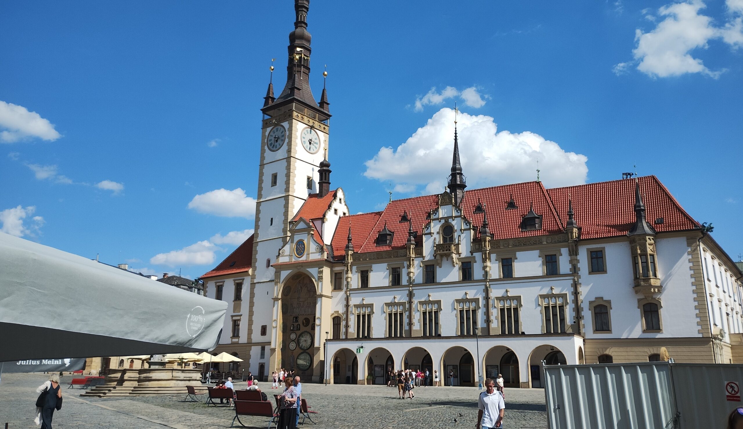 Historická Olomouc na střední Moravě láká turisty po celý rok