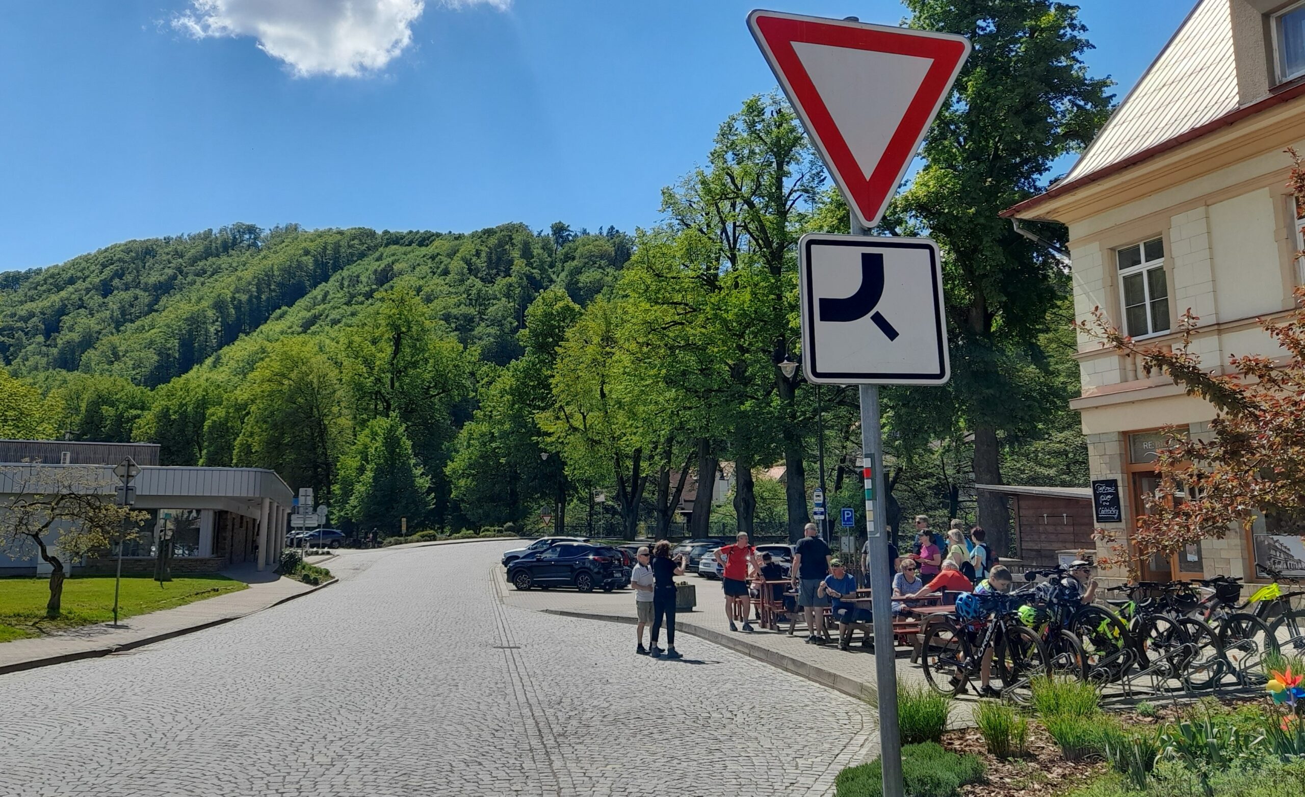 Potštejn na Rychnovsku je oblíbeným cílem cykloturistů
