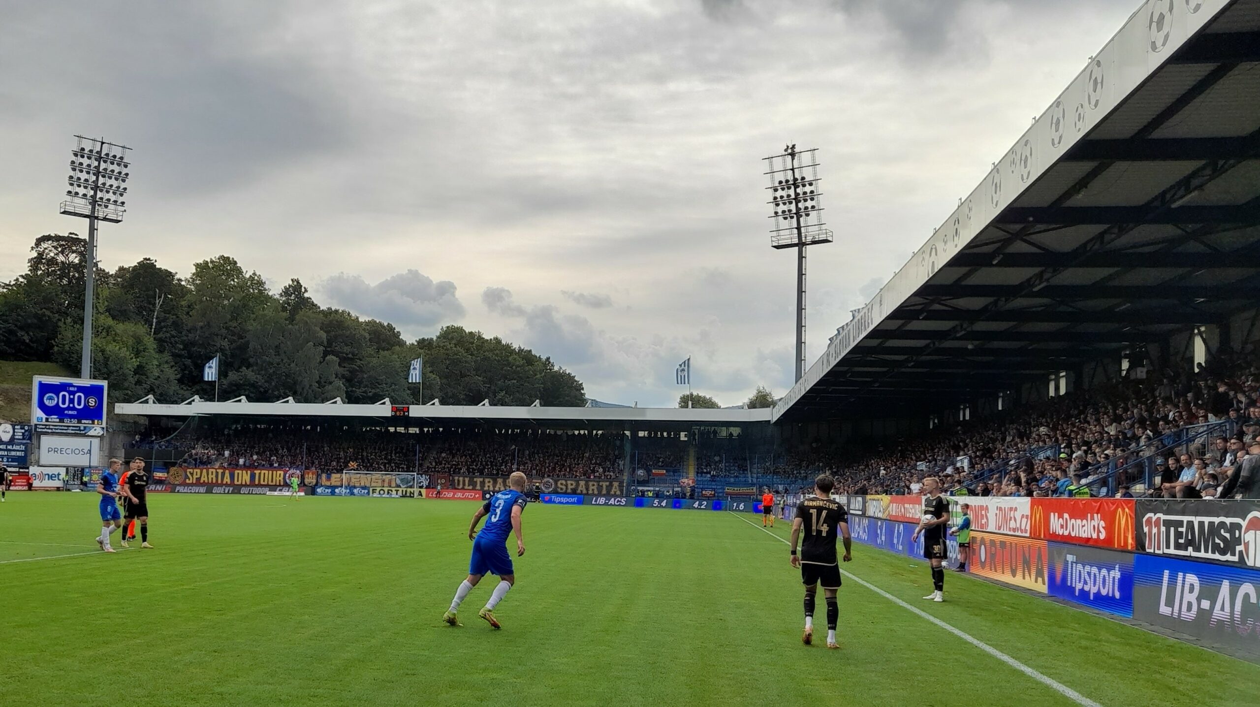 Fotbalisté Slovanu Liberec po zápase na Slavii hrají v Plzni