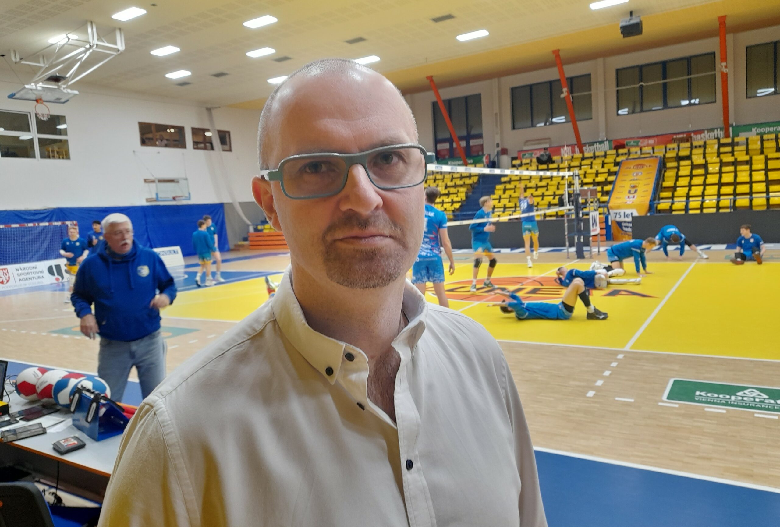 Volejbalový trenér Aleš Dittrich rád vzpomíná na Duklu Liberec