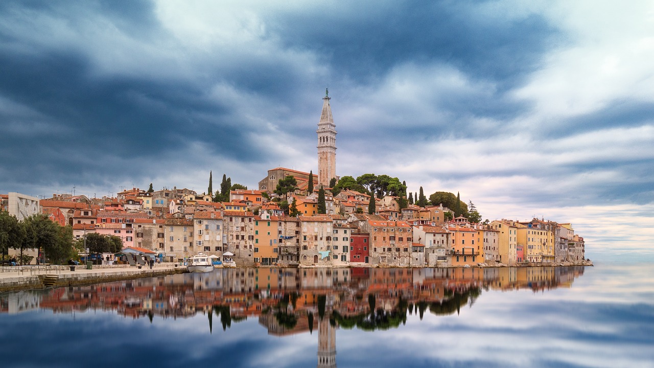 Chorvatsko a oblasti na Jadranu: Istrie a města Pula a Rijeka